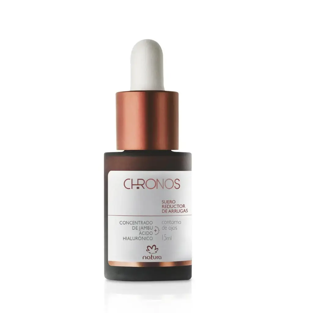 CHRONOS SUERO REDUCTOR DE ARRUGAS PARA EL ÁREA DE LOS OJOS 15 ML NATURA