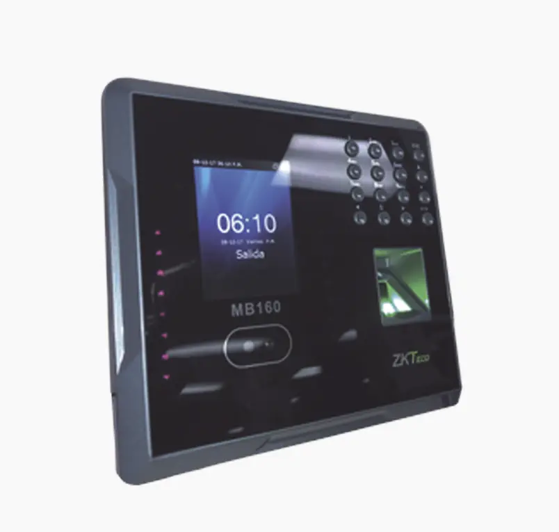Lector de Reconocimiento Facial, Tarjeta y Huella Digital / 1500 Rostros / 1500 huellas / Lector de tarjetas de proximidad / Soporta DDNS con BIOTIMEPRO / Función ADMS INCLUIDA