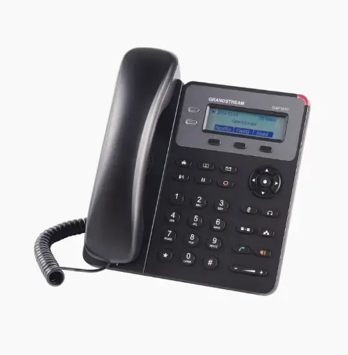 Teléfono IP SMB de 1 Línea, 1 Cuenta SIP con 3 teclas de función programables y conferencia de 3 vías. 5Vcc GRANDSTREAM