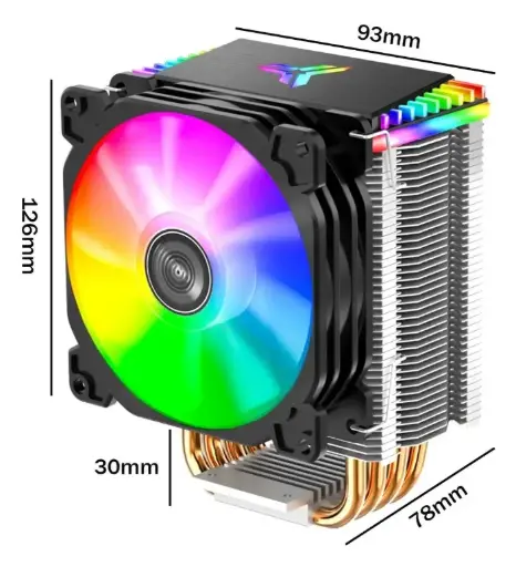 Disipador Ventilador Radiador Pc Para Intel Amd Cpu