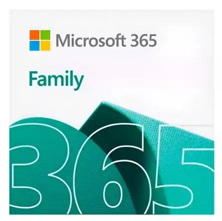 Microsoft Office 365 Home & Family 5 Usuarios - Suscripcion Anual