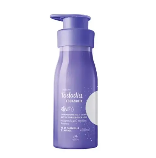 [121962] TODODIA CREMA NUTRITIVA PARA CUERPO TE DE MANZANILLA Y LAVANDA 400ML